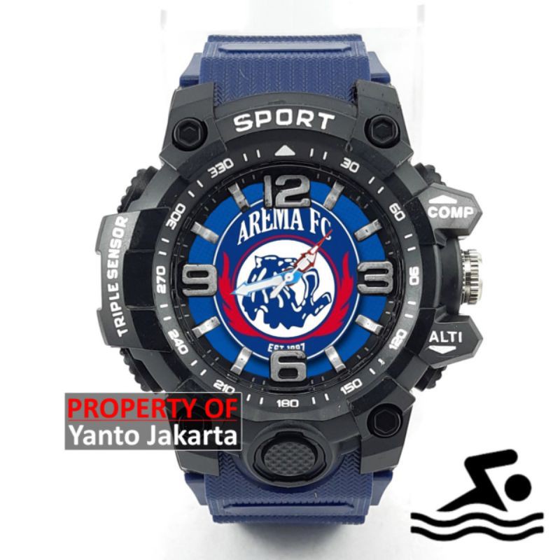 JAM TANGAN PRIA AREMA FC