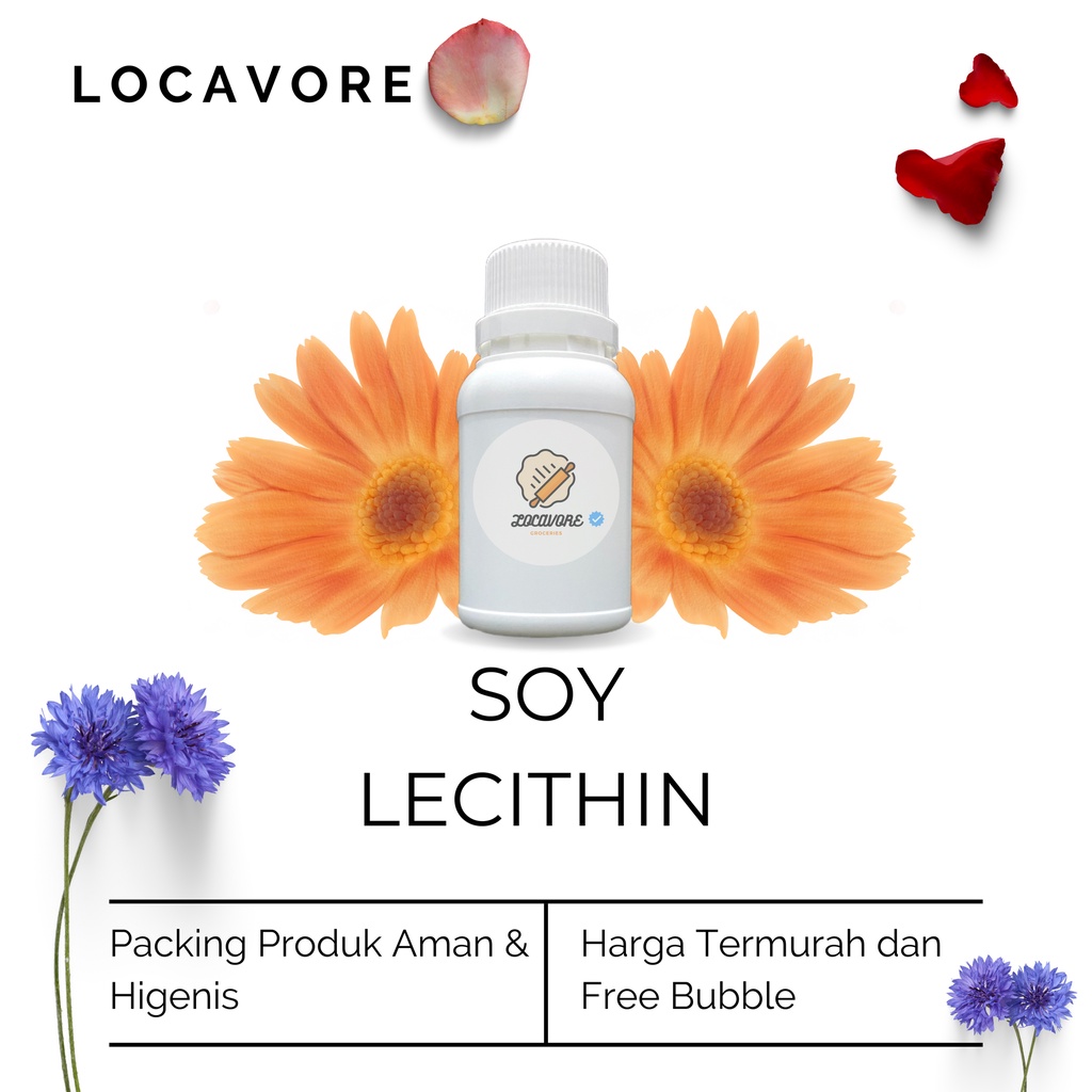 

Soy Lecithin / Lesitin Kedelai 100 GR