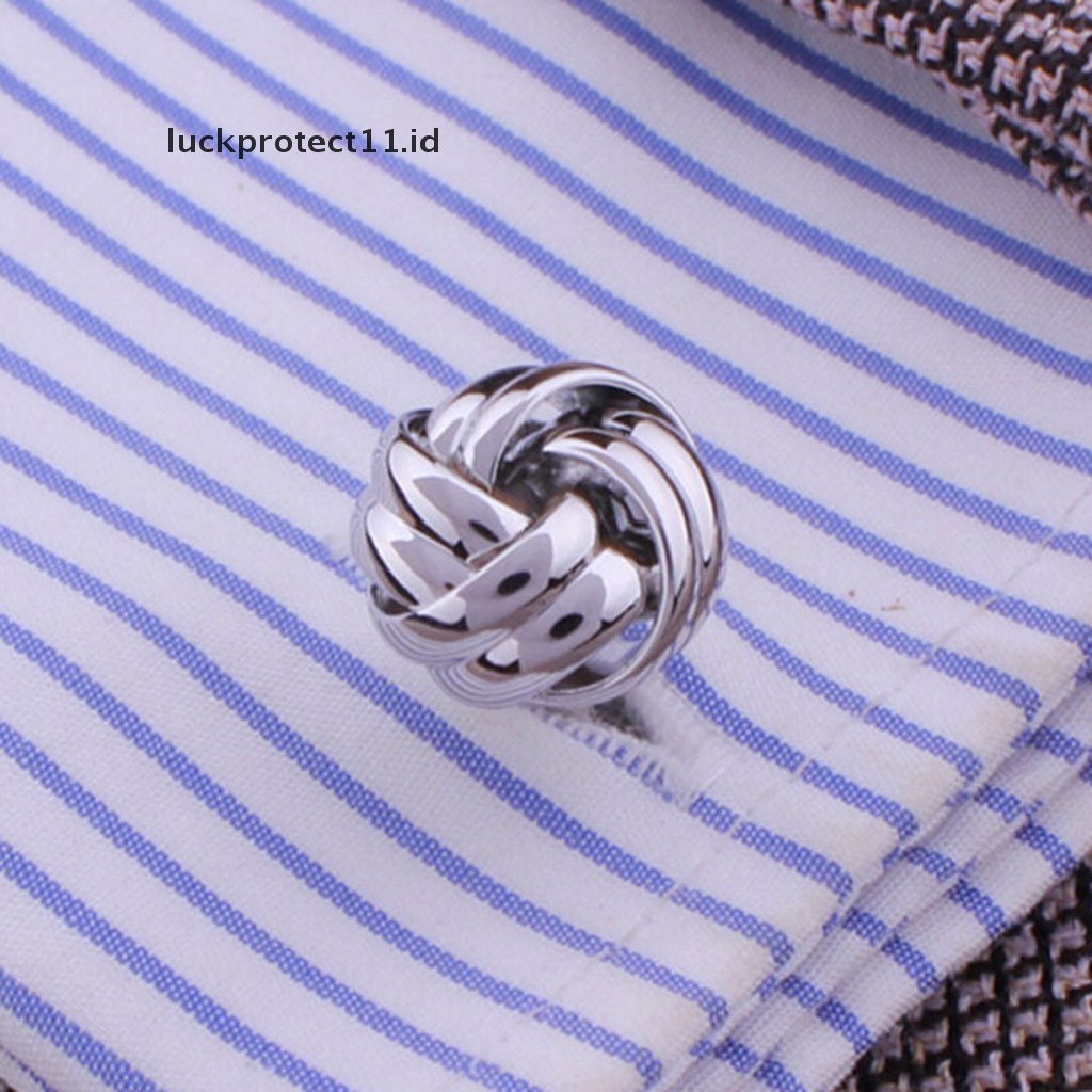 /Fashion Hot// Fashion// Pria Baru Mewah Anti Karat Vintage Silver Tone Laser Twist Manset Kaitan Pernikahan.