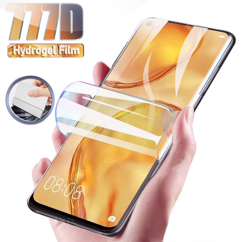 2in1 Full Cover Hydrogel Film Pelindung Layar Untuk Huawei Mate 50pro RS Lensa Kamera Soft Glass Untuk Huawey P50 Pro P50Pro Mate50pro