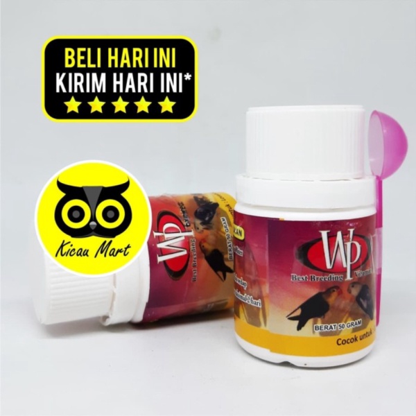 Unik BREEDING WP VIT MURAI VITAMIN Murah BURUNG LOVEBIRD KENARI KACER TERNAK OBAT