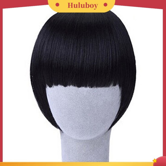 Wig Poni Palsu Model Lurus Dengan Klip on Untuk Wanita