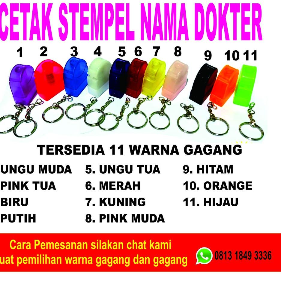 

(G-4&W♫♪) Stempel nama dokter pasti dikirim