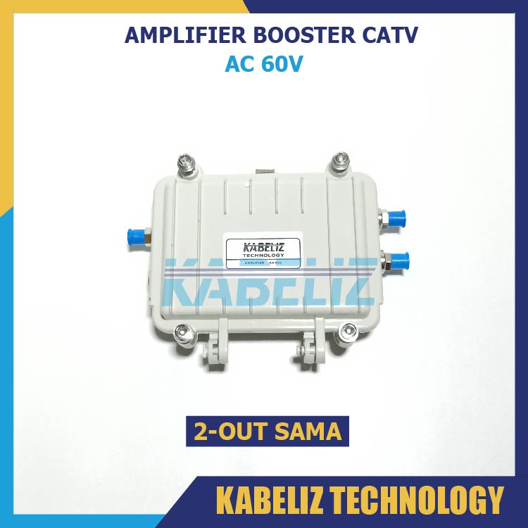 BOOSTER OUTDOOR AMPLIFIER CATV 60V