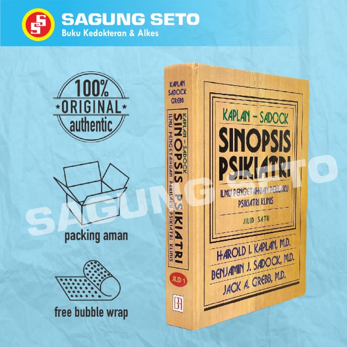 Hot Sale Kaplan-Sadock Sinopsis Psikiatri Jilid 1 Psikiatri Klinis Terlaris