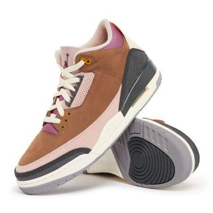 Sneakers Sepatu Nike Air Jordan 3 Retro Winterized Archaeo Brown