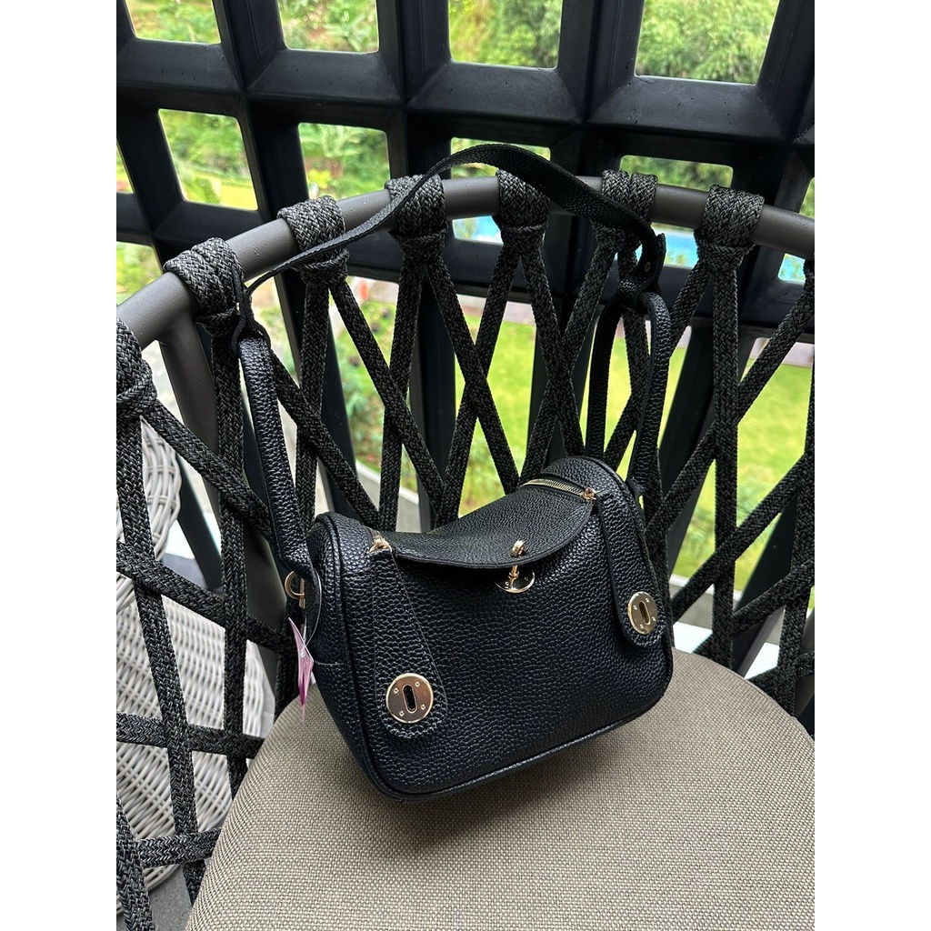 YUDE!!! TAS WANITA LINDOY BAHAN JERUK TERBARU 2022 UK 20 X17 CM