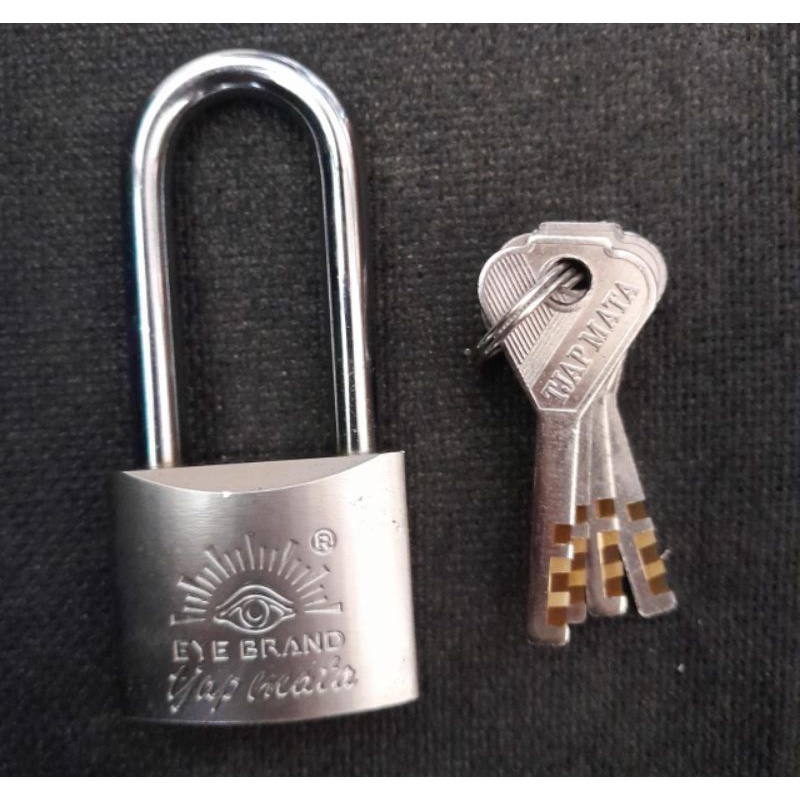 Gembok 40mm leher panjang tjap mata