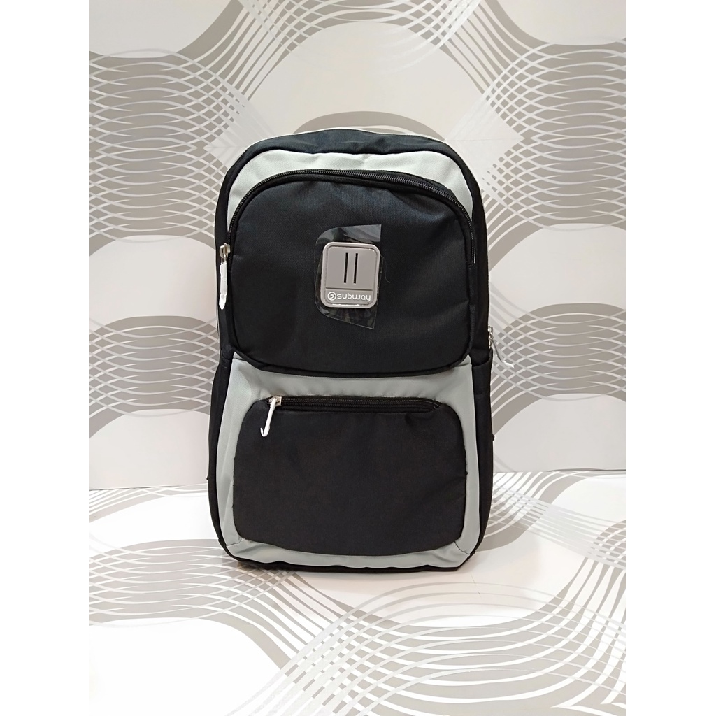 TAS RANSEL SEKOLAH SUBWAY LAPTOP BACKPACK -22268