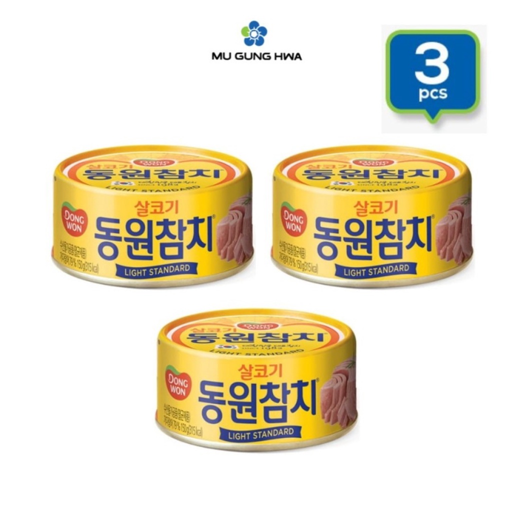 

Dongwon Tuna Light Standard - 150gr/3pcs