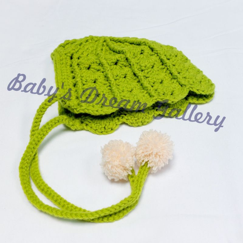 Baby Hat bonnet Crochet handmade ( topi bonnet bayi) lucu