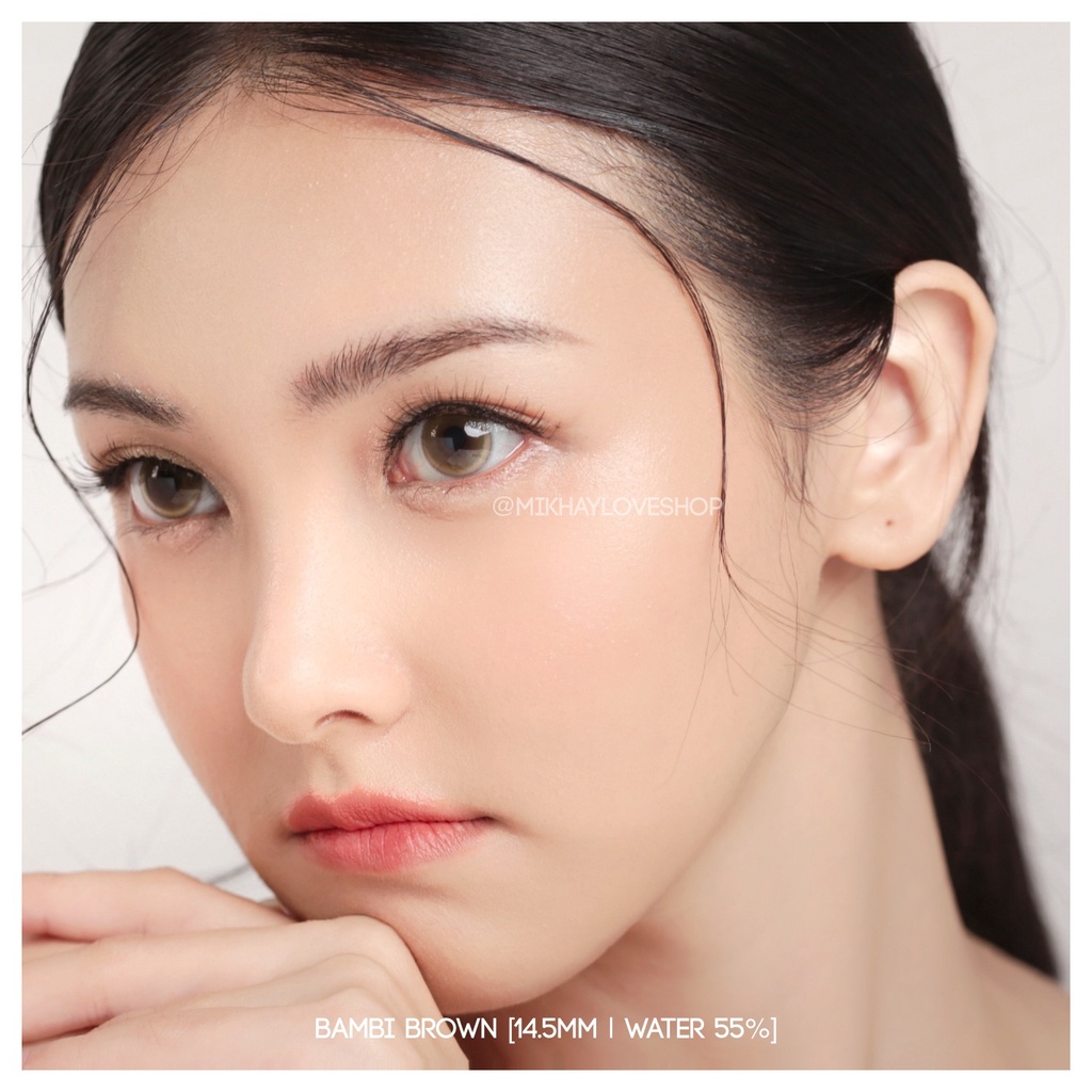 MIKHAYLOVESHOP Softlens Bambi Brown | Kittykawaii