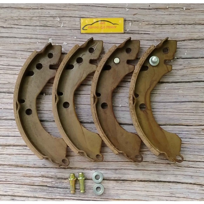 BRAKE SHOE KAMPAS REM BELAKANG LANCER SL 1985-1988 KGW K-670