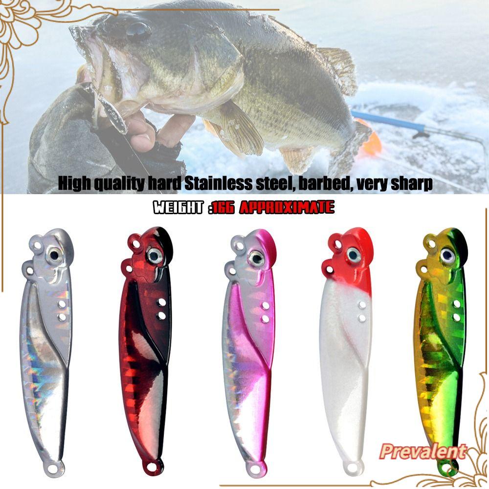 Preva Memancing Logam VIB Lures 5cm 16g Bass Hook Hidup Berputar Umpan Sendok Umpan