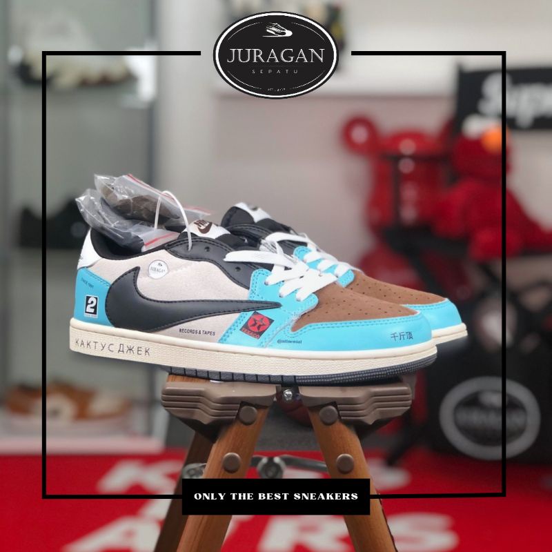 Nike Air Jordan 1 Low x Travis Scott &quot;BMW Jackboys&quot; Custom