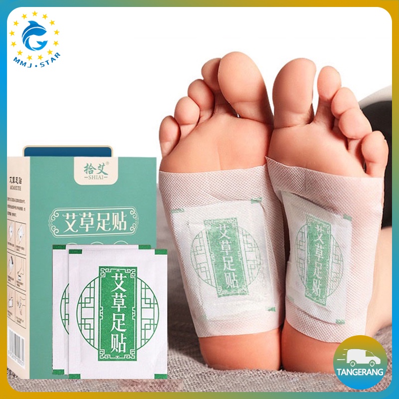 【50PCS】Koyo kaki Apsintus/Detox Foot Patch/Koyo Kaki Wormwood Slimming Relief Kelelahan/Koyo Kaki Dehumidifikasi