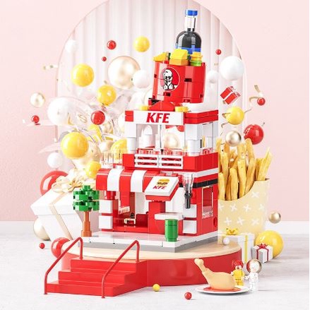 Mainan Lego Anak Street View KFC