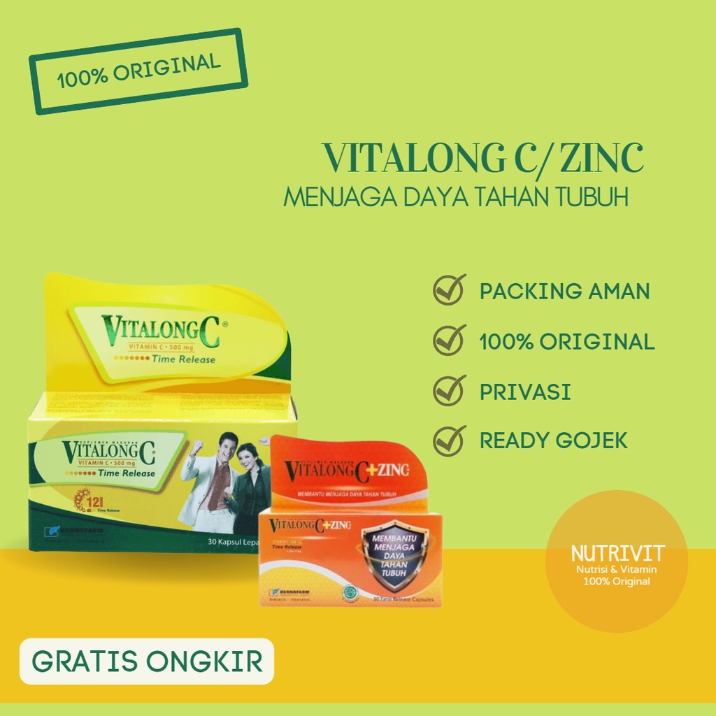 Vitalong C / VITALONG C + ZINC ISI 30