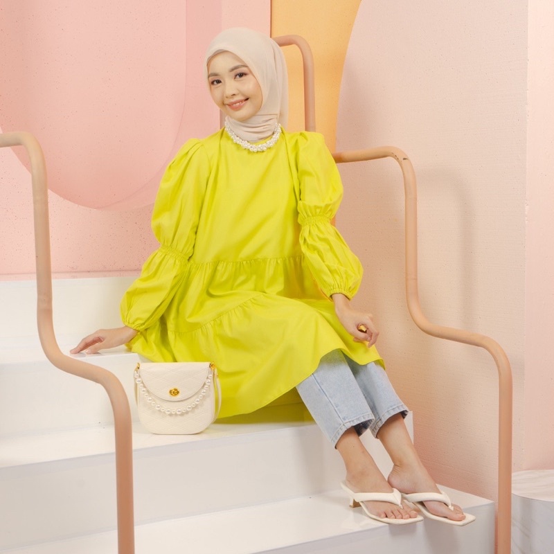 deffect sale hijabchic frita lime green