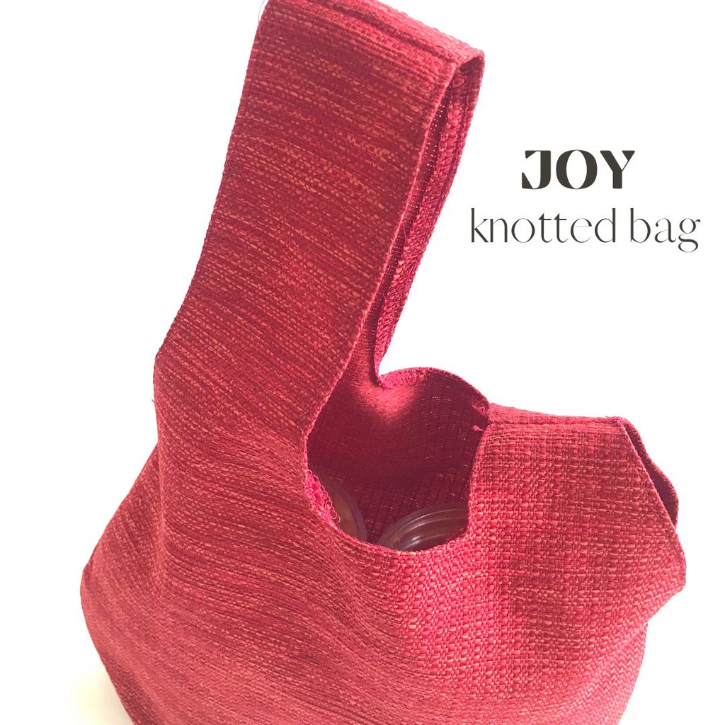 Joy Knotted Bag 24x9x20 Tas korea aesthetic hampers goodie bag souvenir