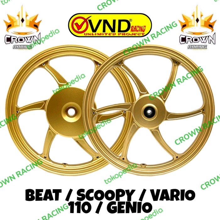 VELG VND SIX STAR RING 14 BEAT / SCOOPY / VARIO 110 / GENIO / SPACY