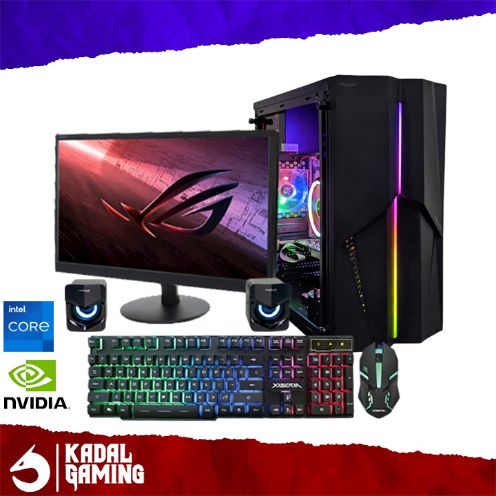 PC GAMING INTEL CORE I5 3470 VGA NVIDIA GTX 1050 2GB PUBG STEAM APEX LEGENDS GAMES PS4