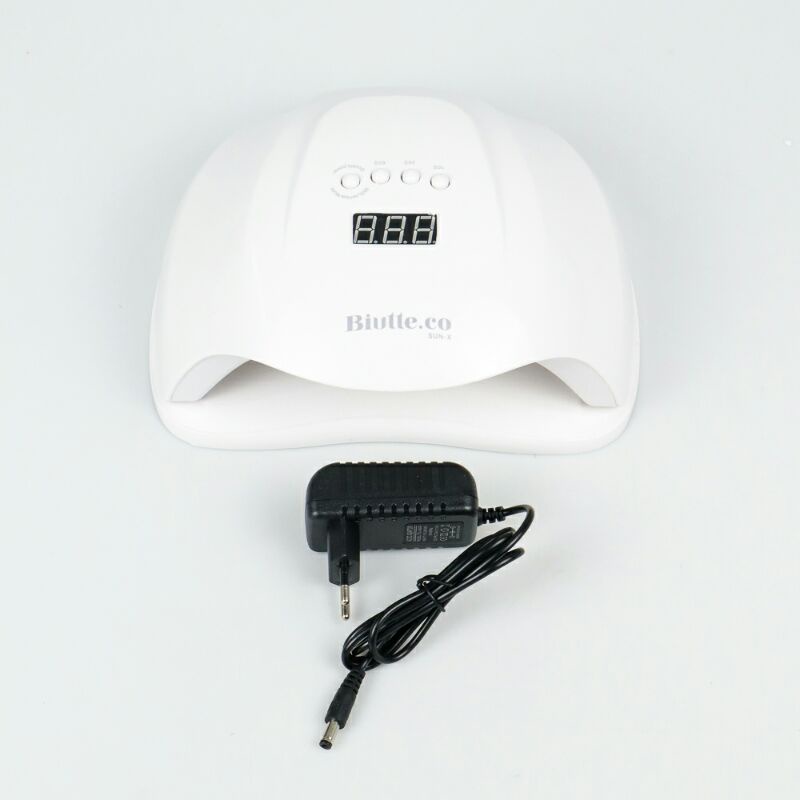 Pengering Kutek Kuku UV LED Nail Dryer 54W sun-x White