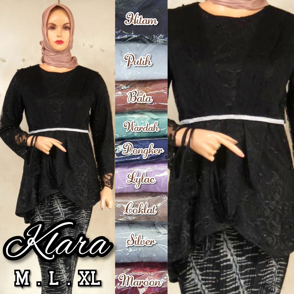 CLARA BLOUSE | SETELAN BLOUSE KEBAYA | KEBAYA GROSIR MURAH | KEBAYA Tanah Abang | GROSIR KEBAYA | KE