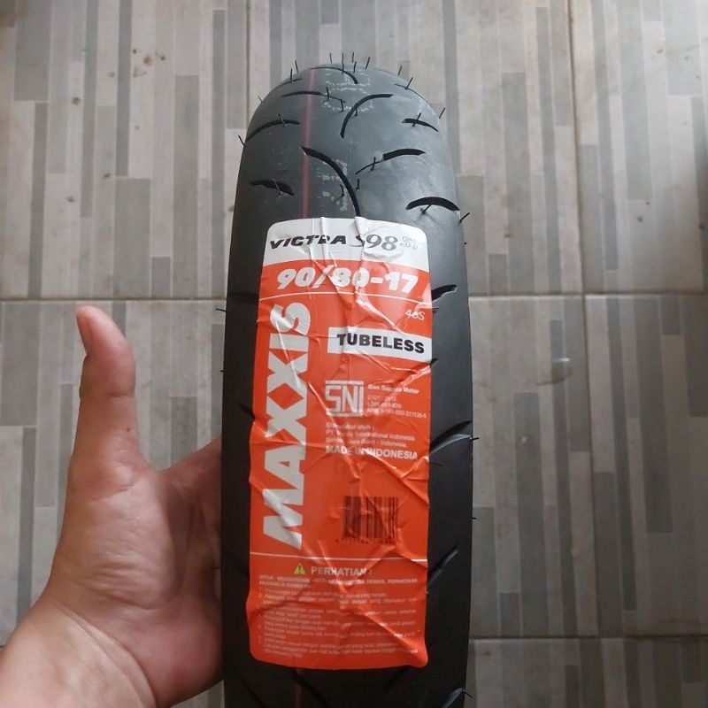 BAN MAXXIS VICTRA RING 17 90 80 SATUAN TUBLESS