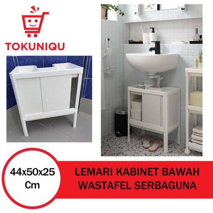 Wastafel Kabinet Minimalis Lemari Kabinet Bawah Wastafel 2 Pintu asik promo