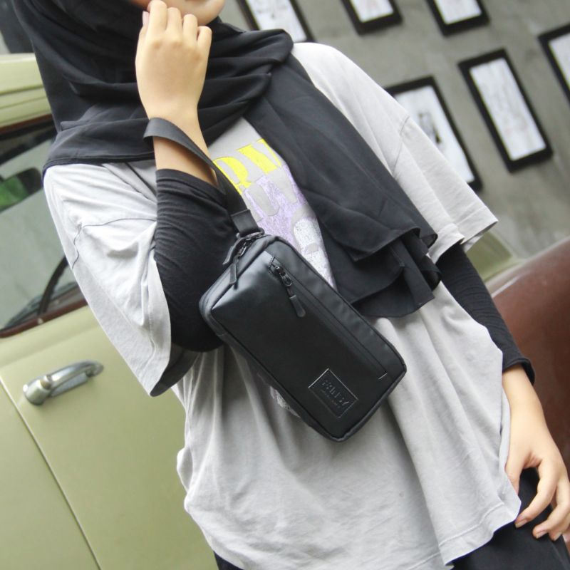 Pouchbag multifungsi tas selempang clutch pria wanita Fansy Brady