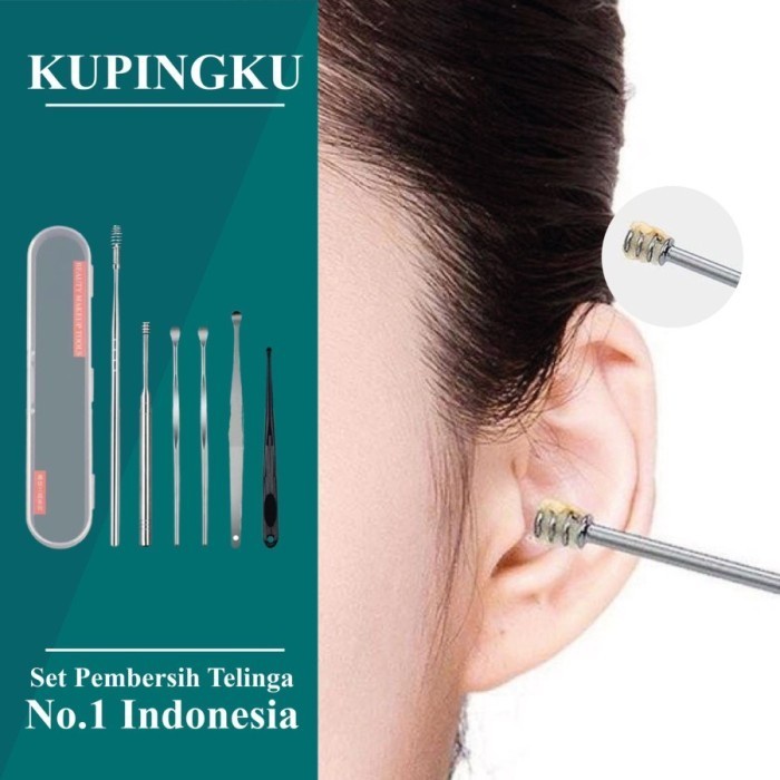 SET VARIASI KOREK KUPING JEPANG ORI