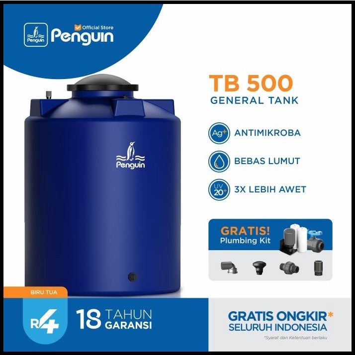 Penguin Tangki | Toren | Tandon Air Tb 500 5000 Liter