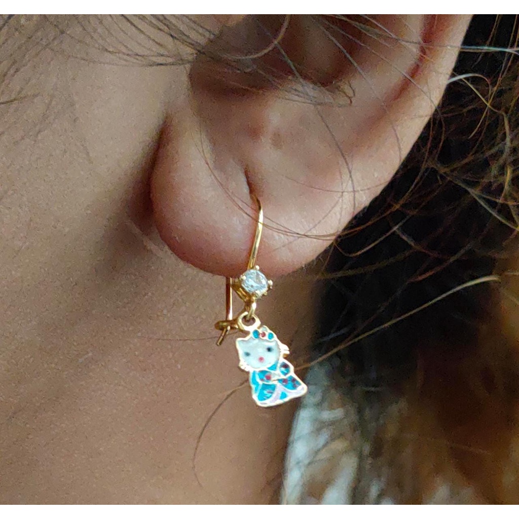 Anting Emas 17K - 1.3 gr Kadar 750 - 864