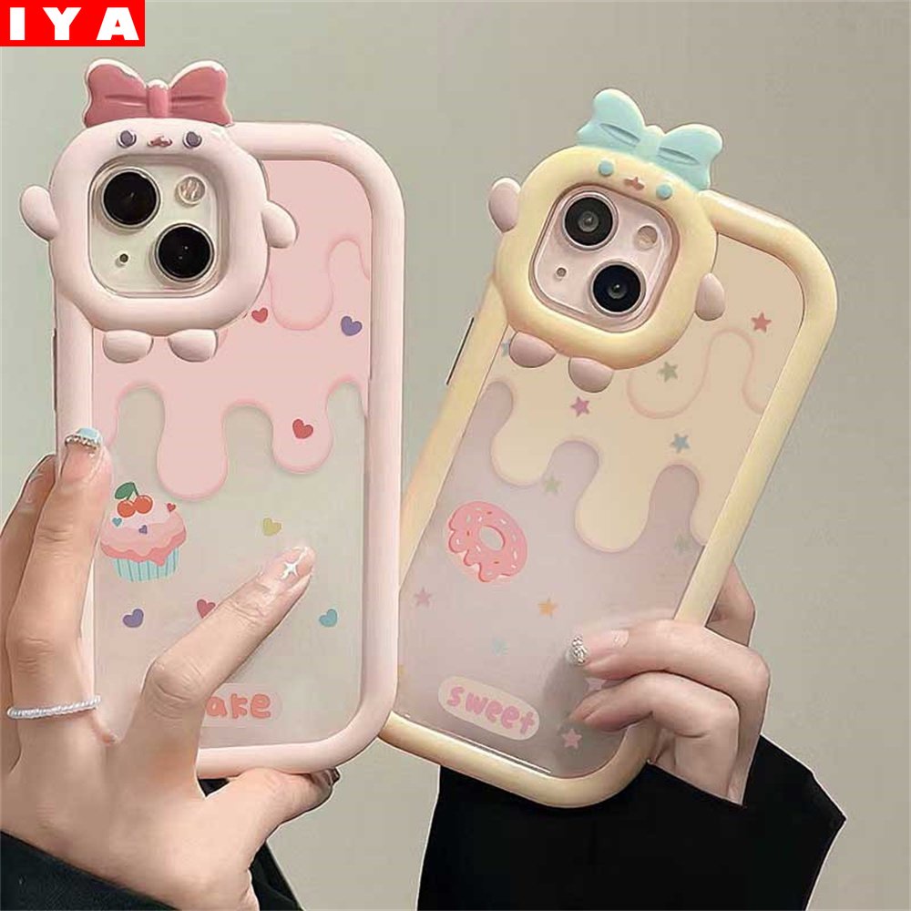 Casing Silikon Samsung A04S A13 A03S A12 A23 A22 A21S A02S A11 A51 A30 A50 A52 A20S A10S M12 A32 4G Motif Donat