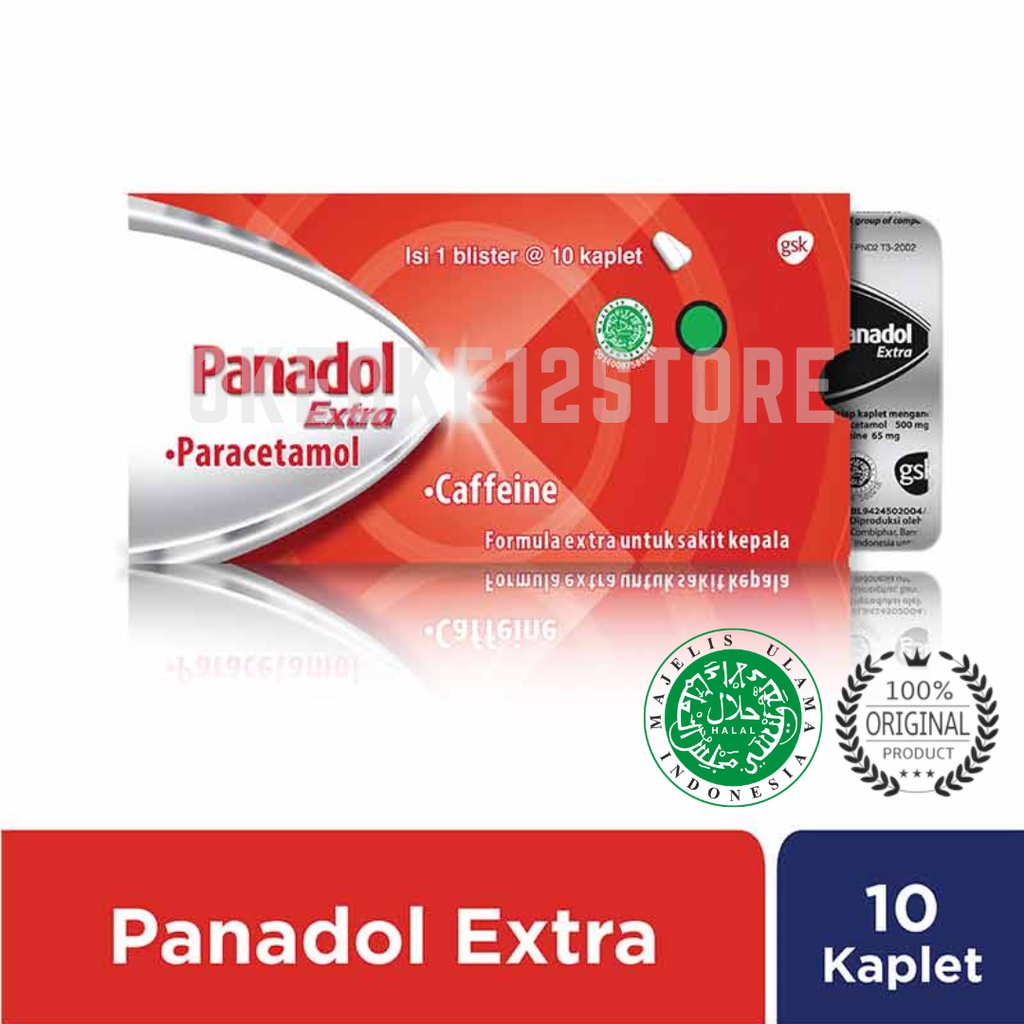 Panadol extra isi 10kaplet