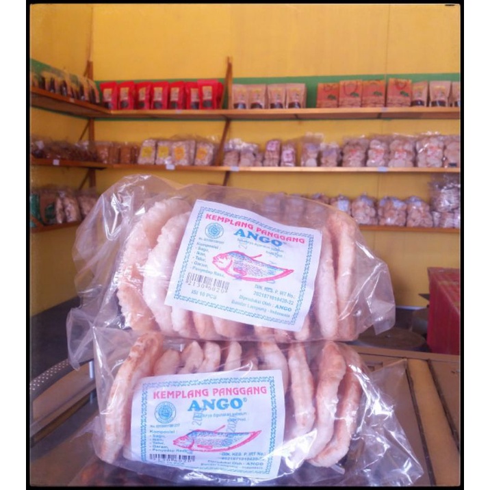 

Kemplang ango / kemplang ikan tenggiri (10 keping)