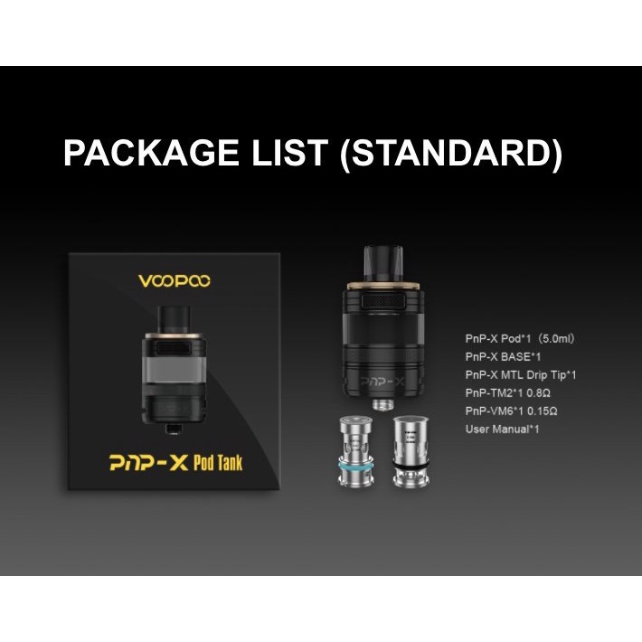 Voopoo PNP-X Pod Tank Authentic By Voopoo