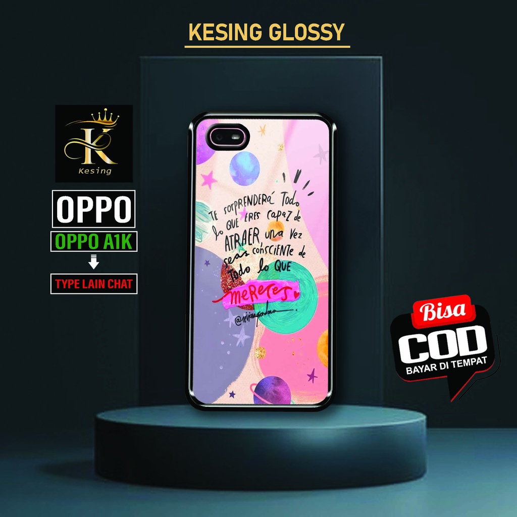 Case OPPO A1K Terbaru - Casing Hp OPPO A1K - Kesing Hp - Hardcase Glossy - Softcase Protect - Siliko