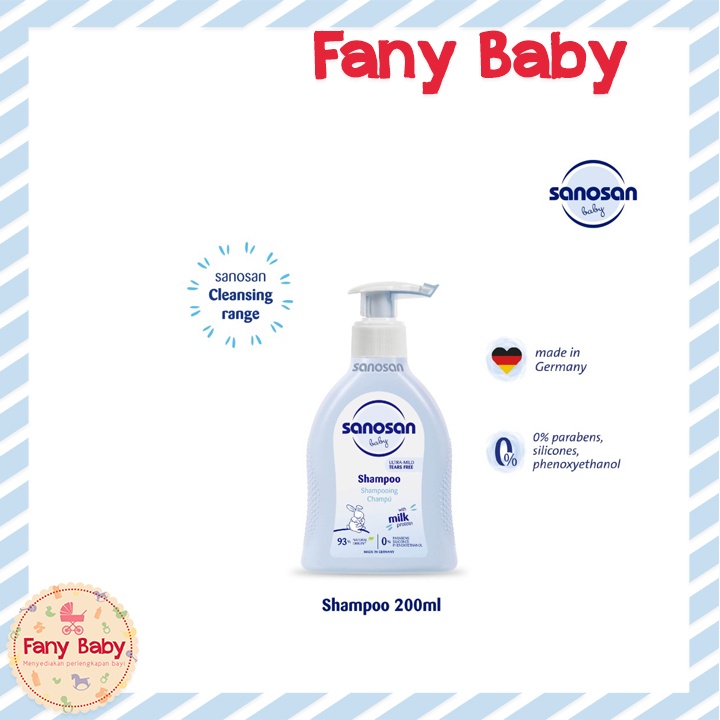 SANOSAN SHAMPOO 200ML