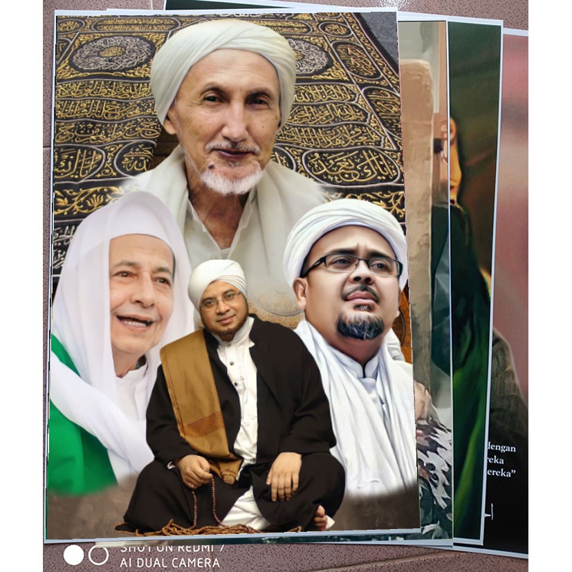 POSTER HABAIB HABIB ANIS HABIB  MUNZIR HABIB LUTHFI  HRS BAHAN LUSTER UV AWET ANTI GORES