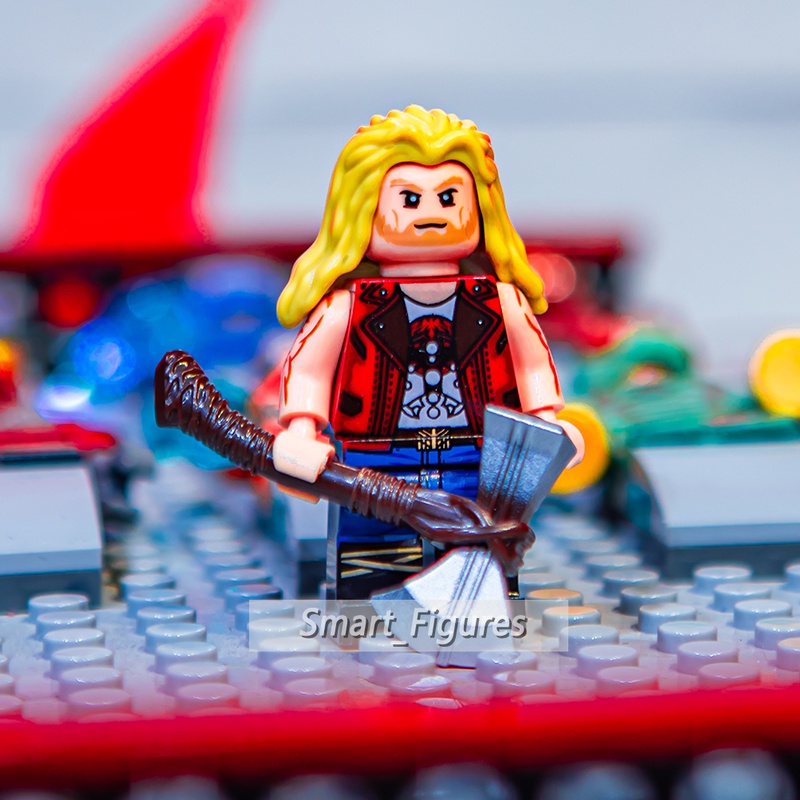 Thor Minifigures Dark Thor Odin Borson Korg Jane Foster Gorr Asgard Pembela Mainan Hadiah Angka Mini WM2417-B