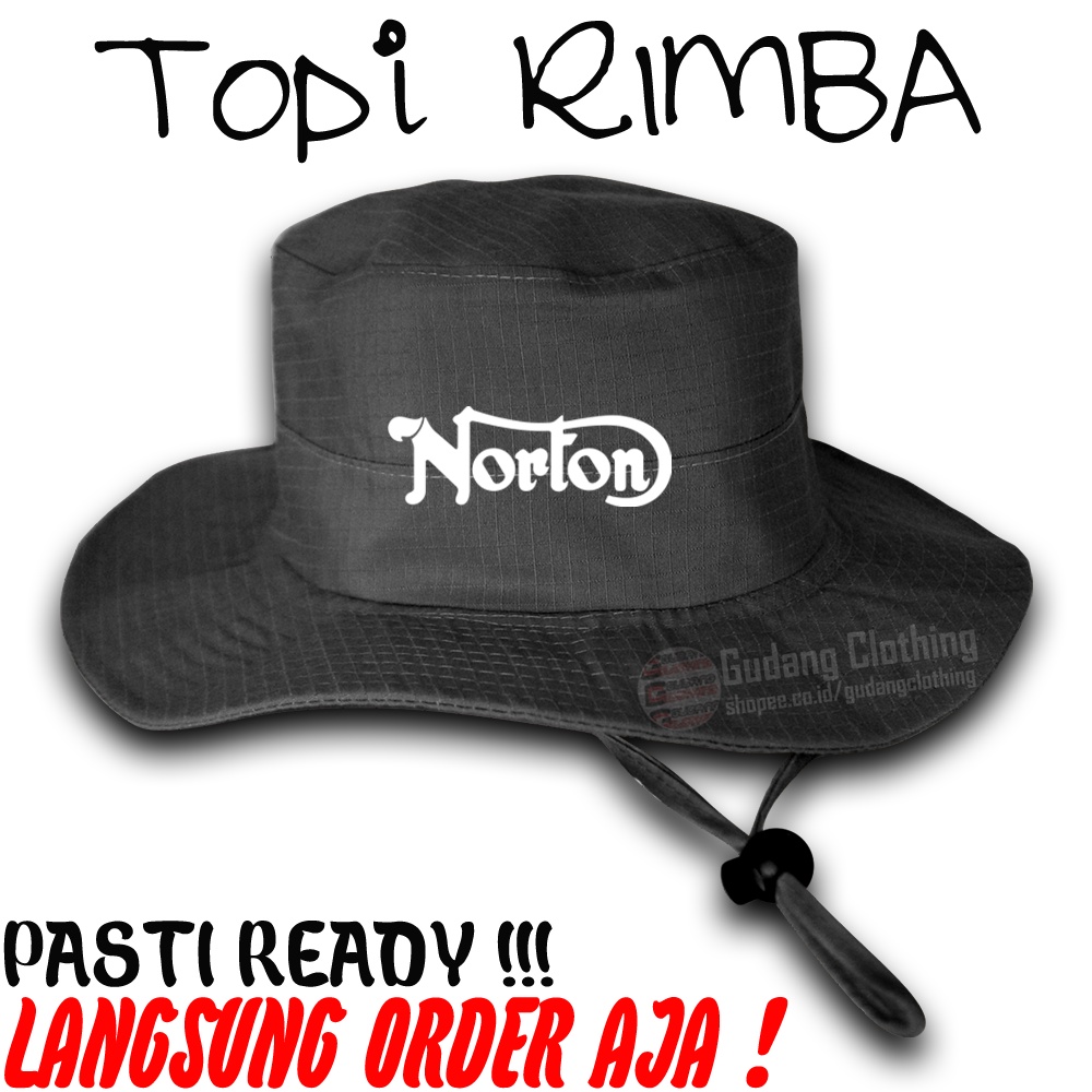 Topi Rimba Norton Topi Outdoor Norton Topi Motorcycle Classic Norton Lapangan