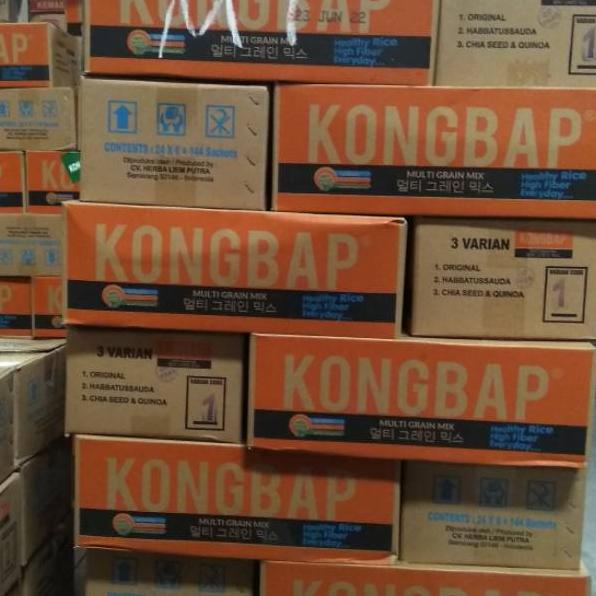 

⇶ KONGBAB KONGBAP MULTI GRAIN MURAH KONGBAP NATURAL HIGH FIBER MIX HALAL SEHAT TINGGI GIZI (6x25gr) ↫