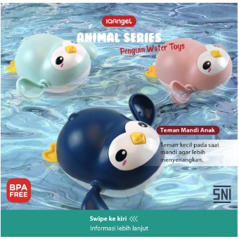 BABIESFIRST IQC01 ANGEL PENGUIN WATER TOYS Mainan Mandi Bayi