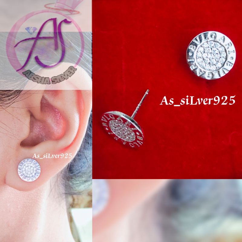 GIWANG/ANTING TUSUK PERAK ANEKA MODEL ASLI SILVER 925 LAPIS MAS PUTIH_ANTING WANITA