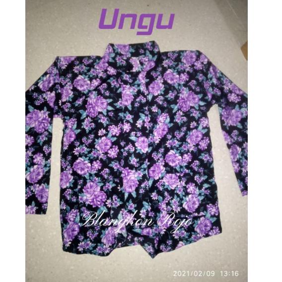 B(1E❤) Baju Surjan Pria Kebaya wanita Motif Kembang/ Bunga Adat Jawa Dewasa kekinian