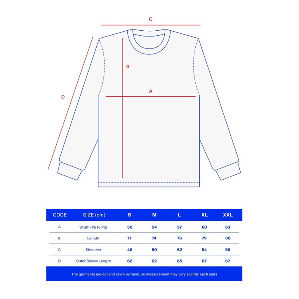 Real Heavy Long Sleeve 16s White