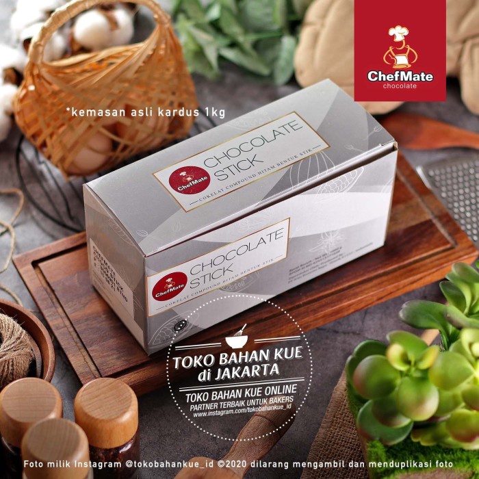 

Chefmate Baking Sticks 1kg Stick Cokelat Baton Batons Compound Coklat