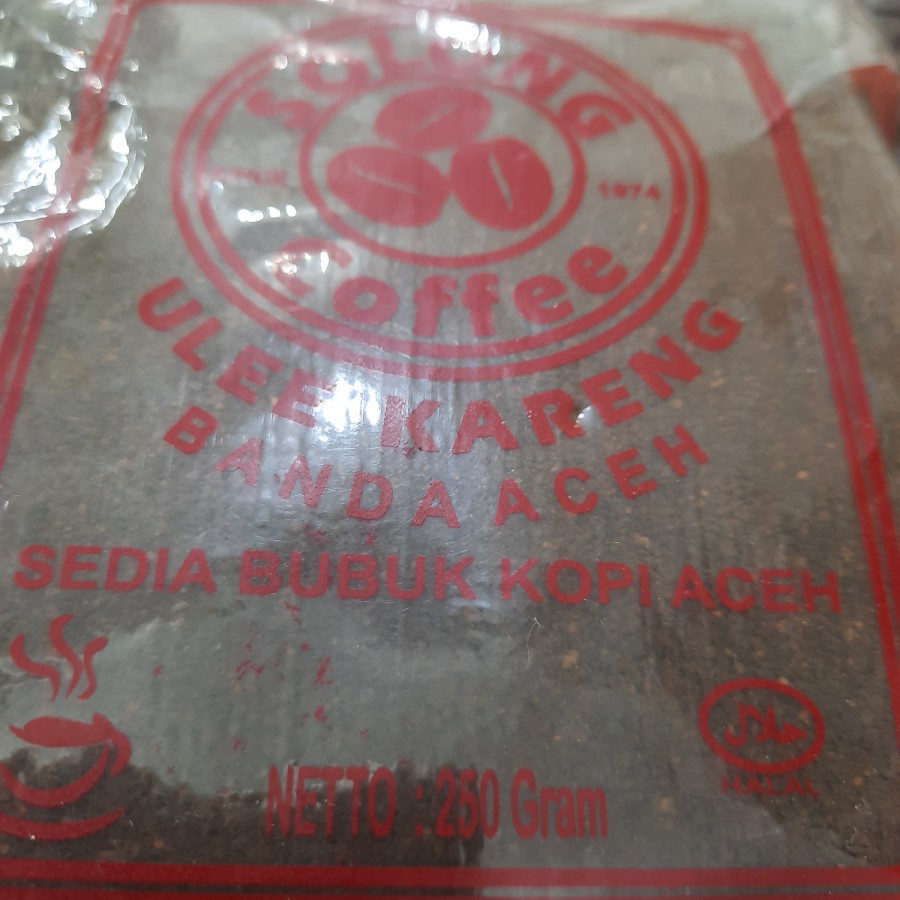 

Bubuk Kopi Solong Ulee Kareng 250 gr